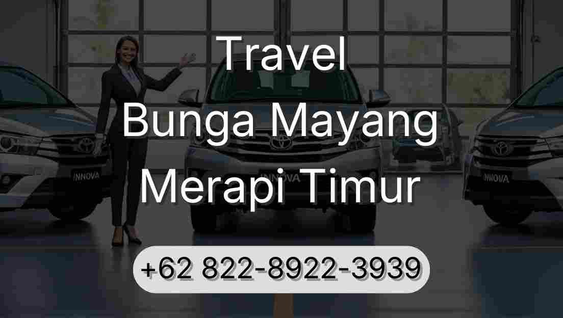 Travel Bunga Mayang Merapi Timur