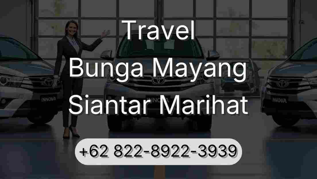 Travel Bunga Mayang Siantar Marihat