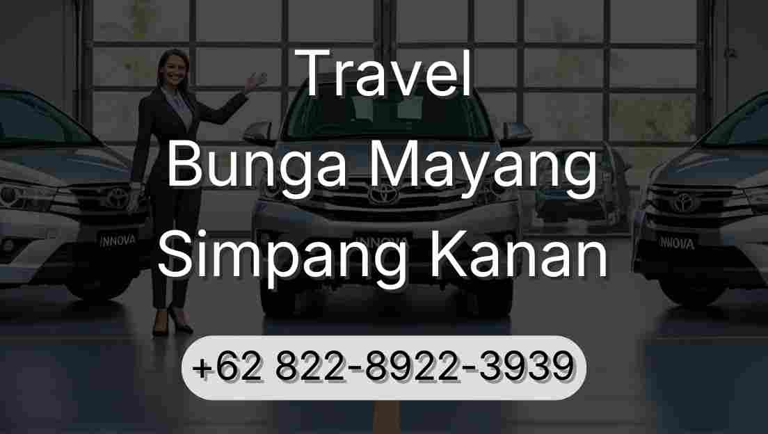 Travel Bunga Mayang Simpang Kanan