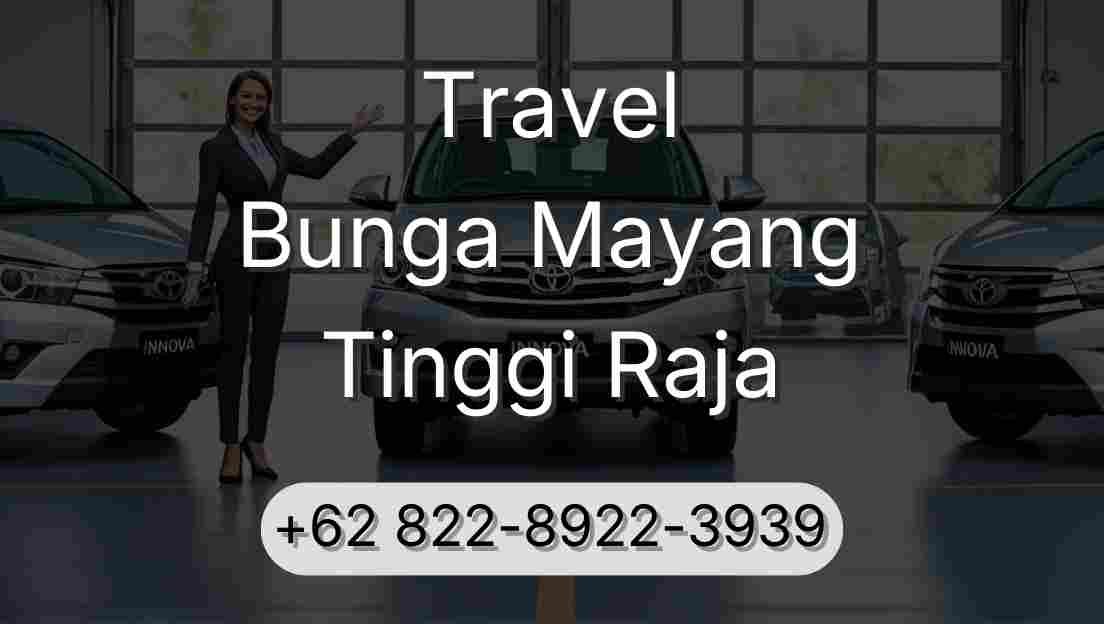 Travel Bunga Mayang Tinggi Raja