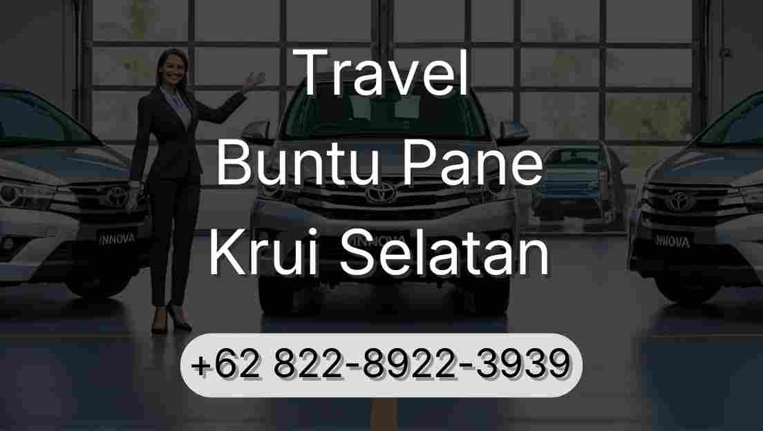 Travel Buntu Pane Krui Selatan