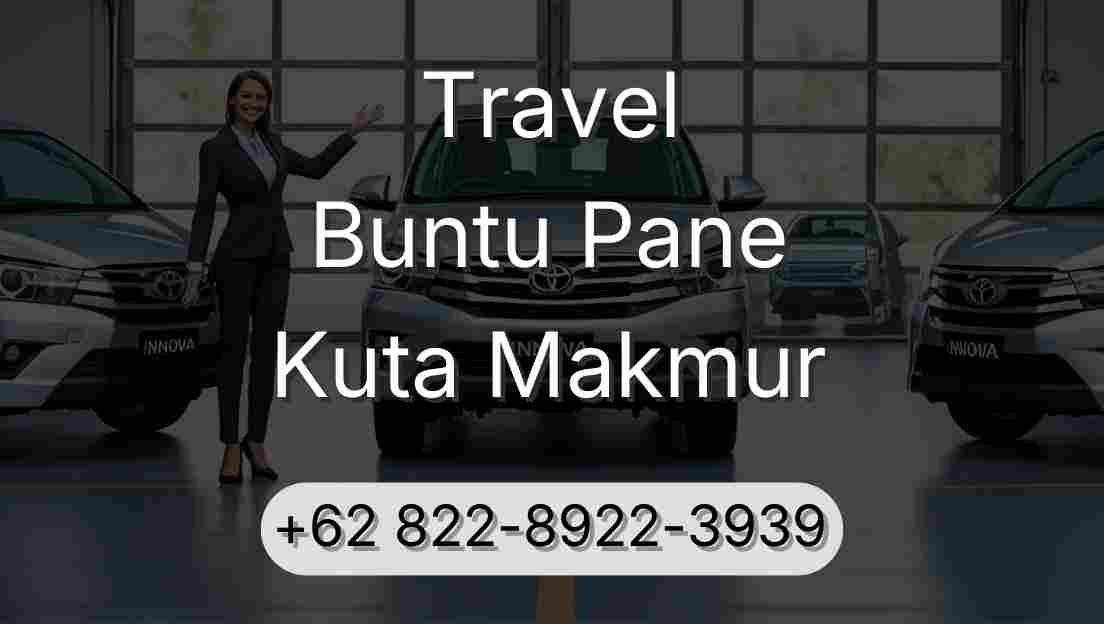 Travel Buntu Pane Kuta Makmur