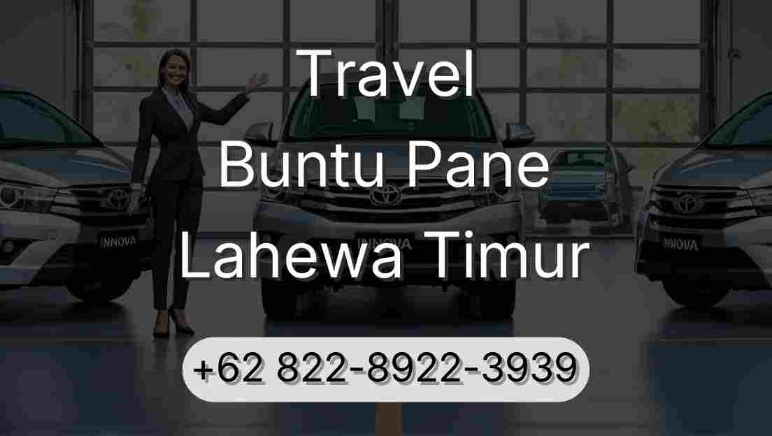 Travel Buntu Pane Lahewa Timur