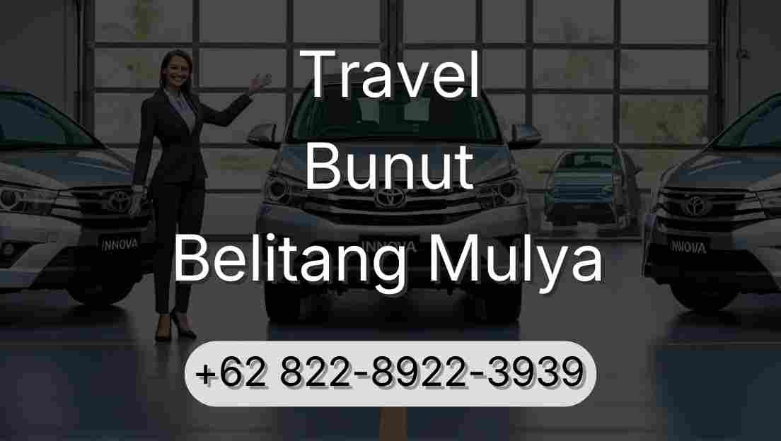 Travel Bunut Belitang Mulya
