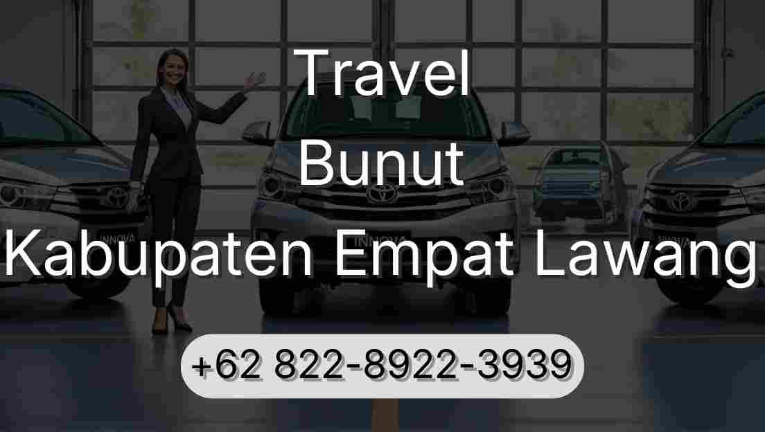 Travel Bunut Kabupaten Empat Lawang