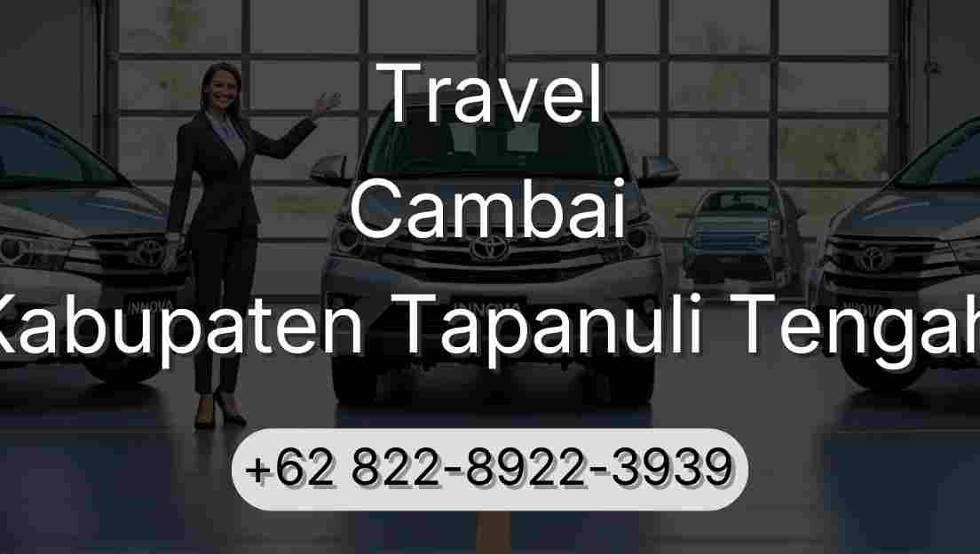 Travel Cambai Kabupaten Tapanuli Tengah