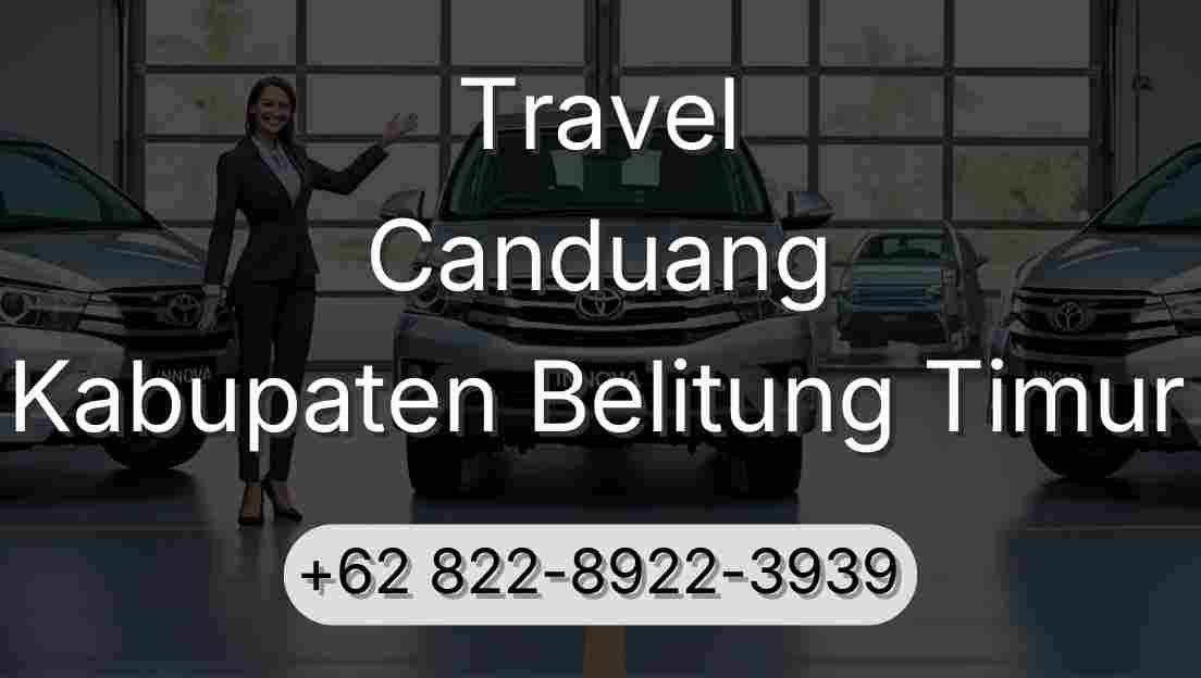 Travel Canduang Kabupaten Belitung Timur