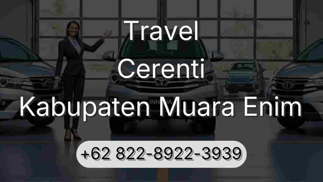 Travel Cerenti Kabupaten Muara Enim