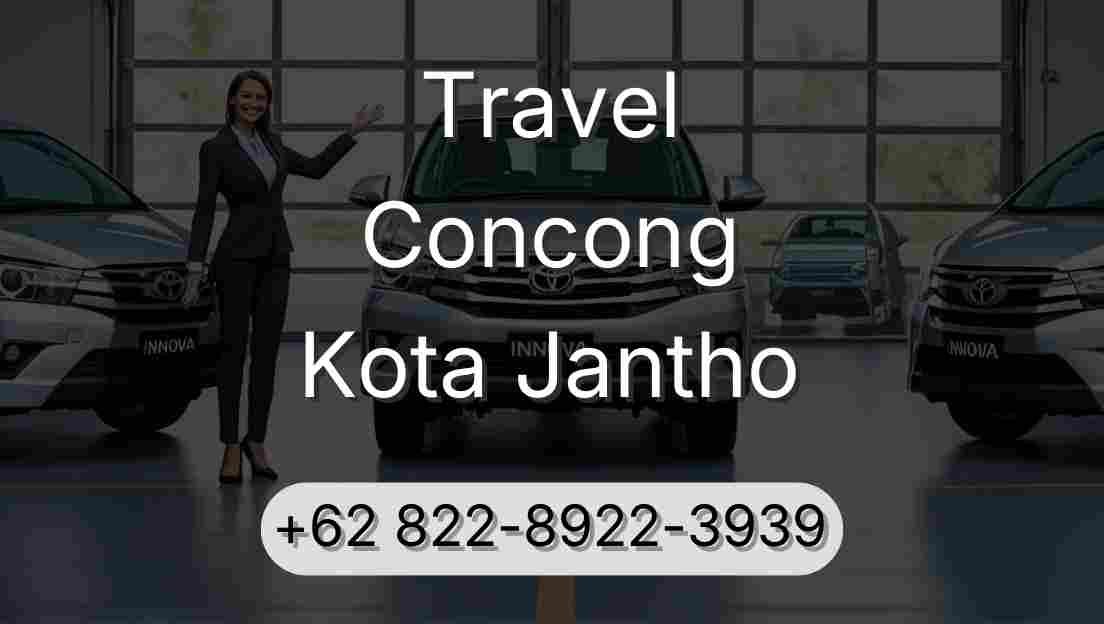Travel Concong Kota Jantho
