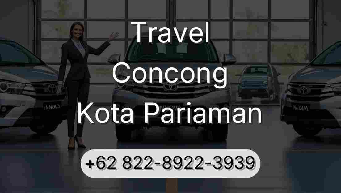 Travel Concong Kota Pariaman