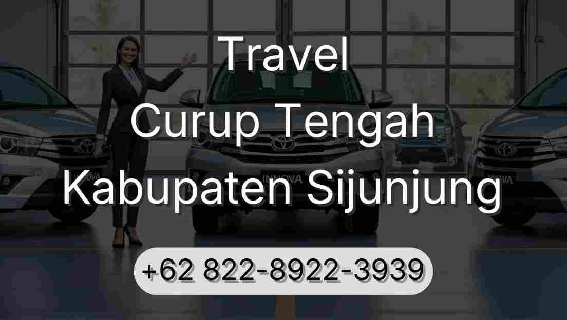 Travel Curup Tengah Kabupaten Sijunjung