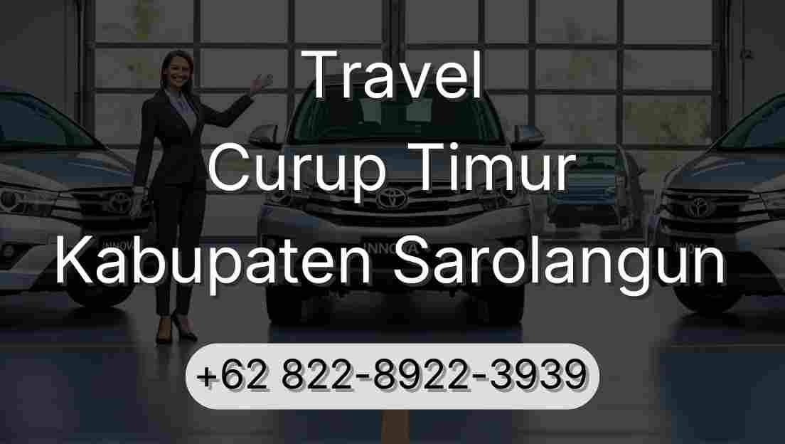 Travel Curup Timur Kabupaten Sarolangun