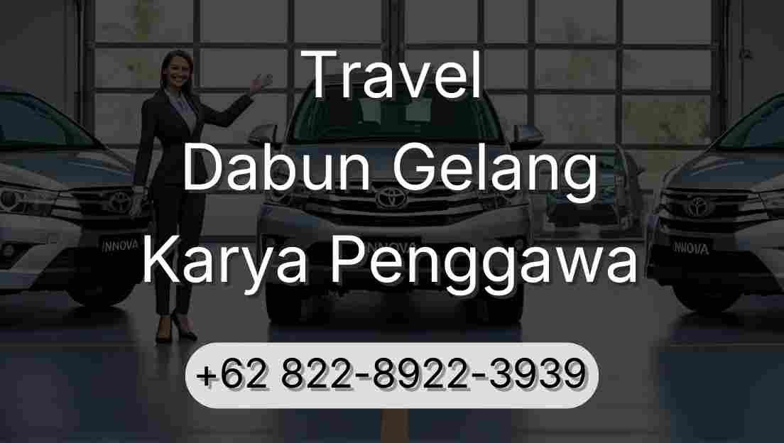 Travel Dabun Gelang Karya Penggawa