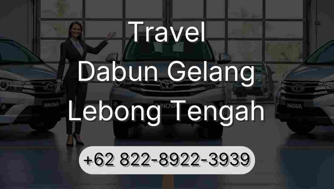 Travel Dabun Gelang Lebong Tengah