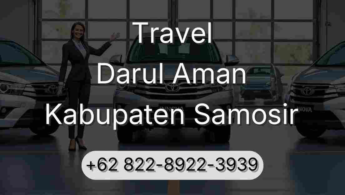 Travel Darul Aman Kabupaten Samosir
