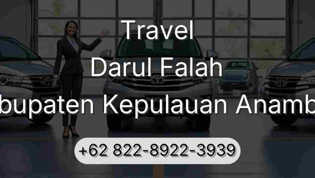 Travel Darul Falah Kabupaten Kepulauan Anambas