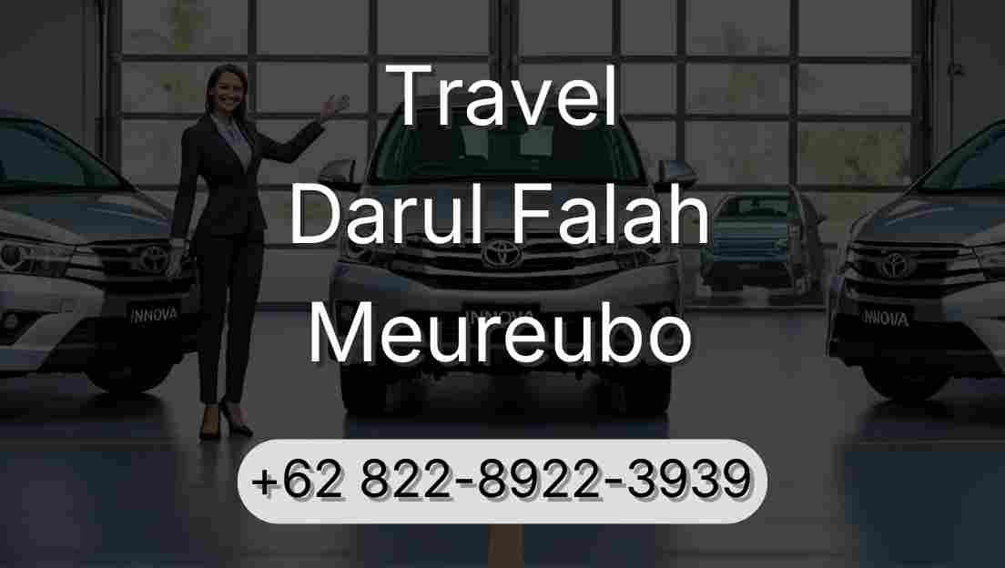 Travel Darul Falah Meureubo