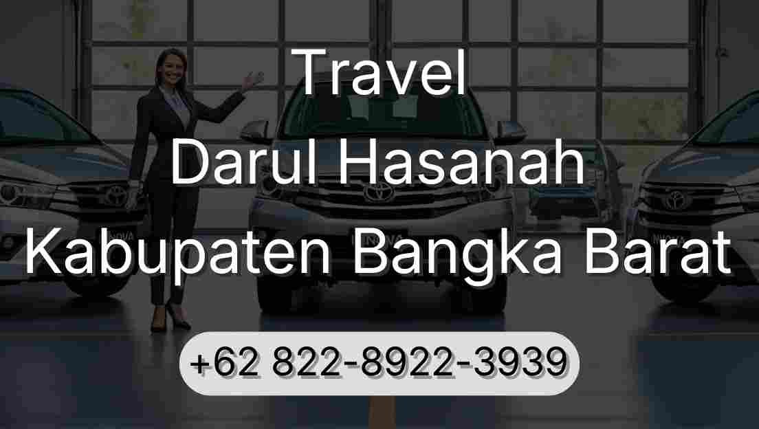Travel Darul Hasanah Kabupaten Bangka Barat