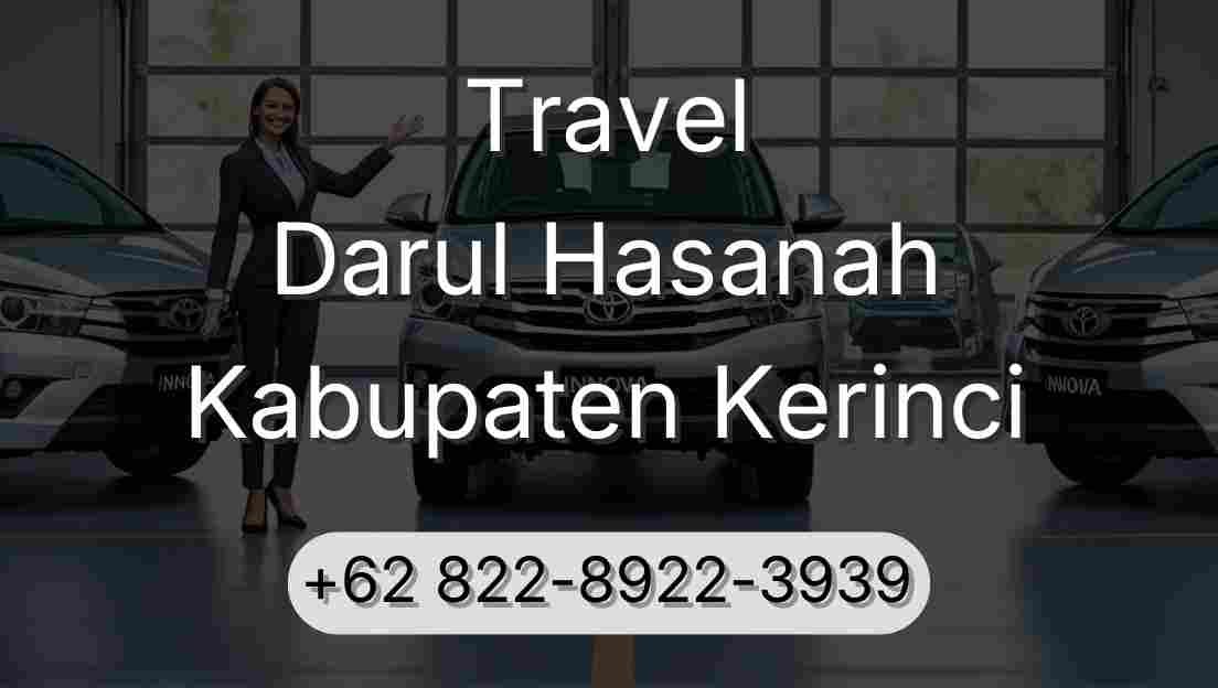 Travel Darul Hasanah Kabupaten Kerinci