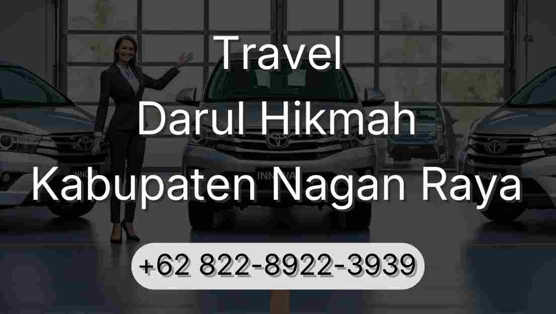 Travel Darul Hikmah Kabupaten Nagan Raya