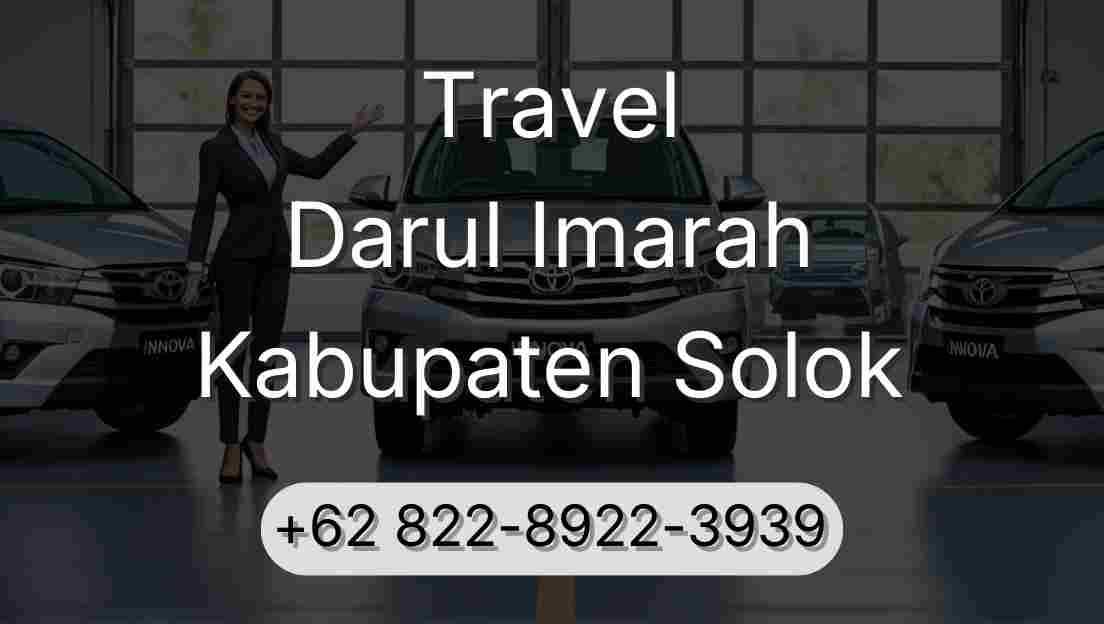 Travel Darul Imarah Kabupaten Solok