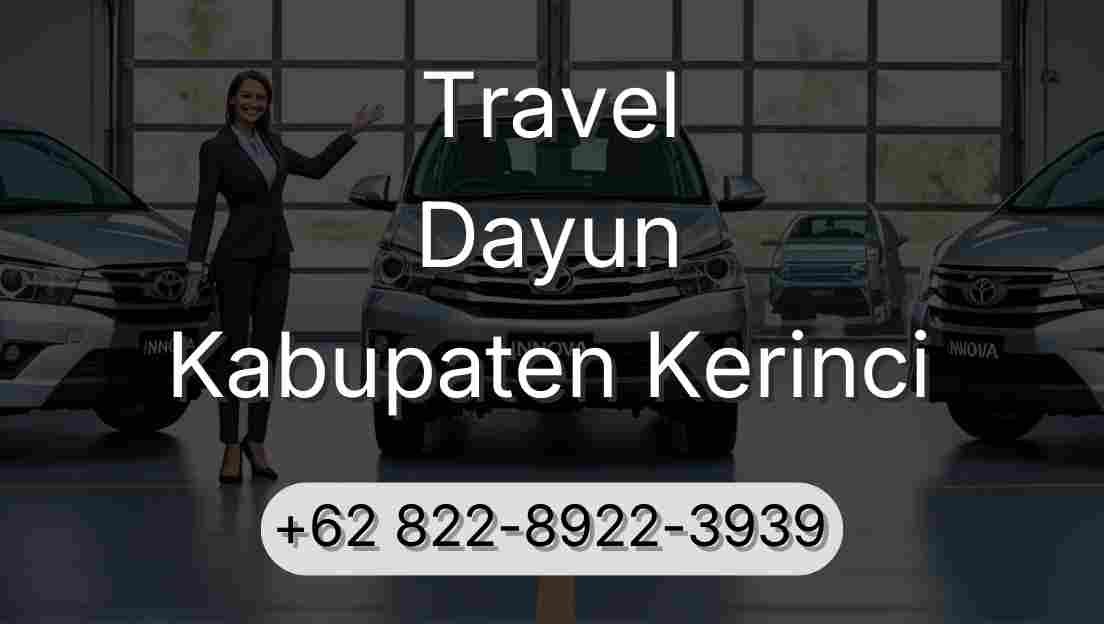 Travel Dayun Kabupaten Kerinci