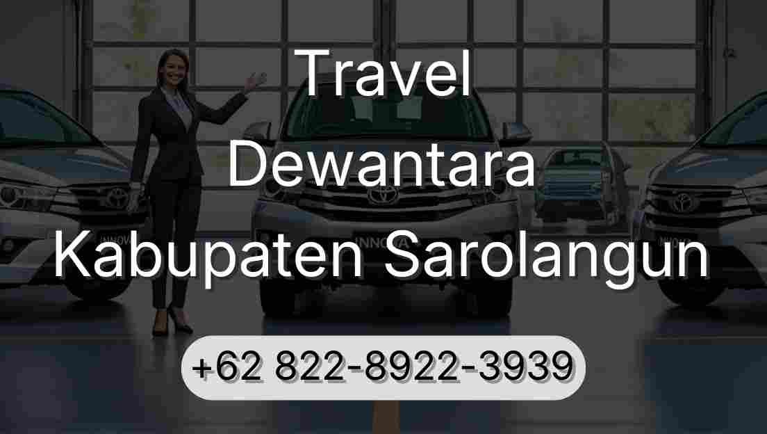 Travel Dewantara Kabupaten Sarolangun