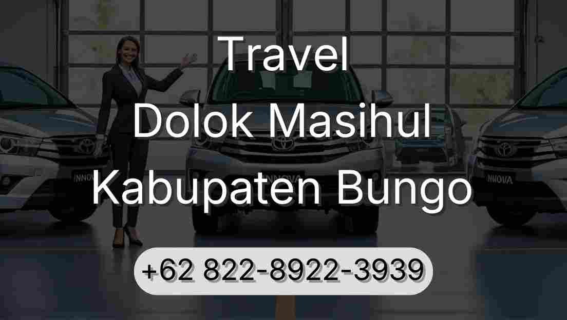 Travel Dolok Masihul Kabupaten Bungo