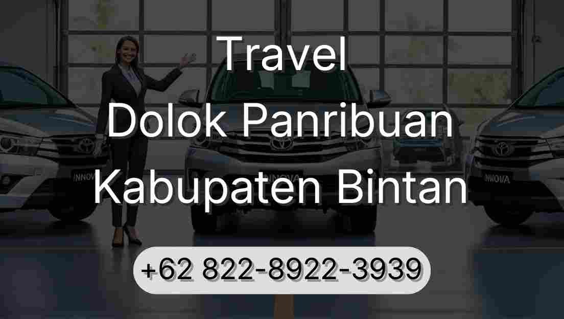 Travel Dolok Panribuan Kabupaten Bintan