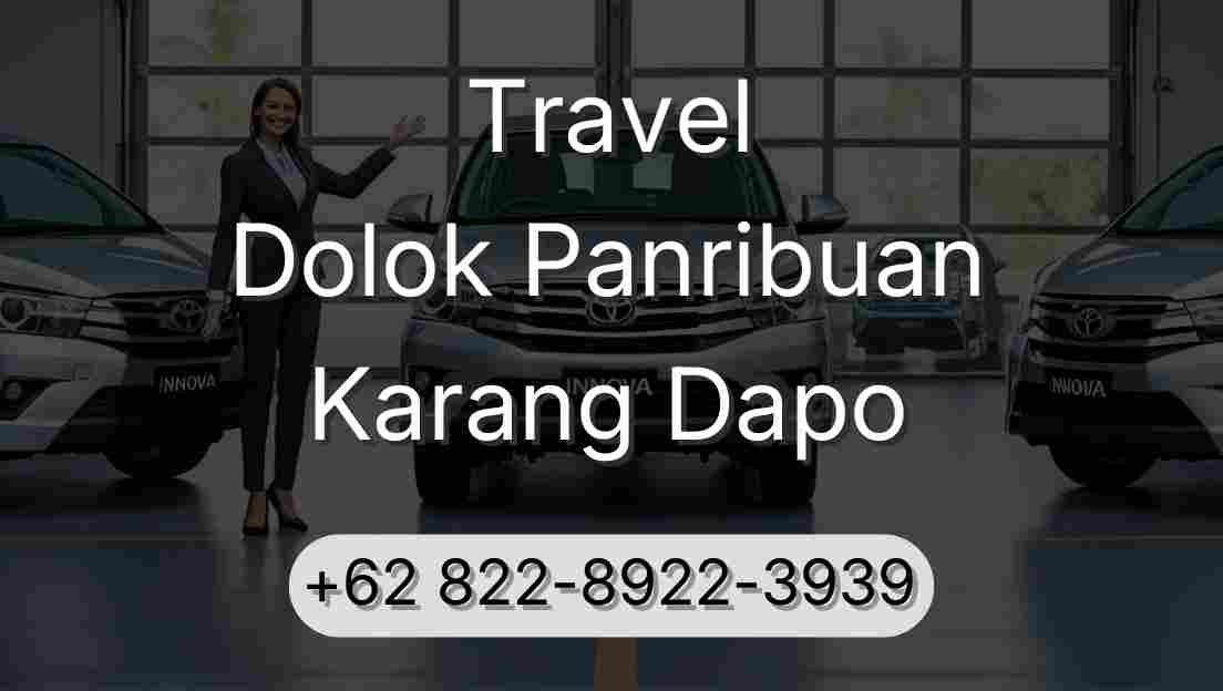 Travel Dolok Panribuan Karang Dapo