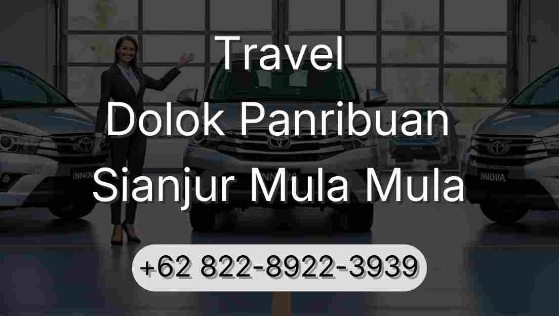 Travel Dolok Panribuan Sianjur Mula Mula
