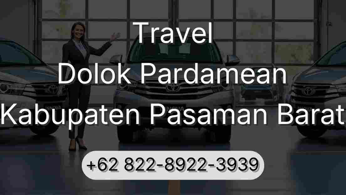 Travel Dolok Pardamean Kabupaten Pasaman Barat