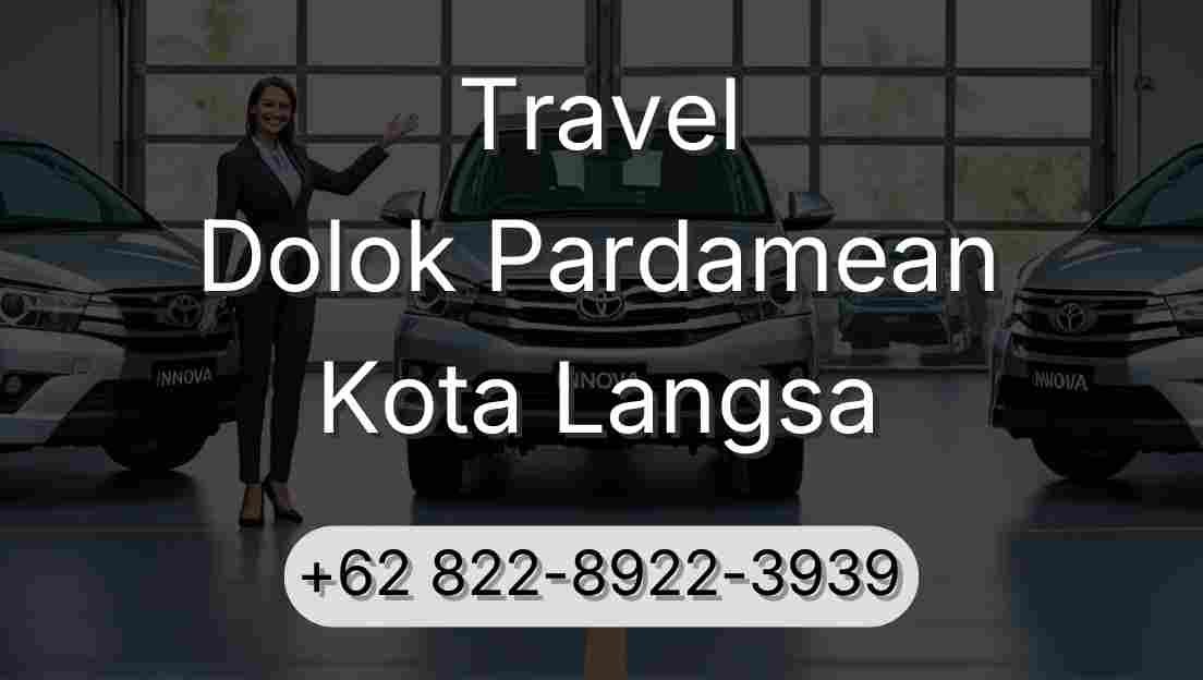 Travel Dolok Pardamean Kota Langsa