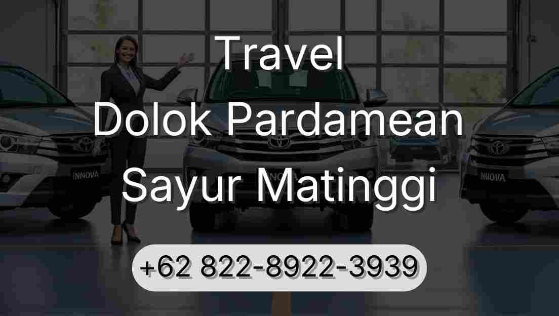 Travel Dolok Pardamean Sayur Matinggi