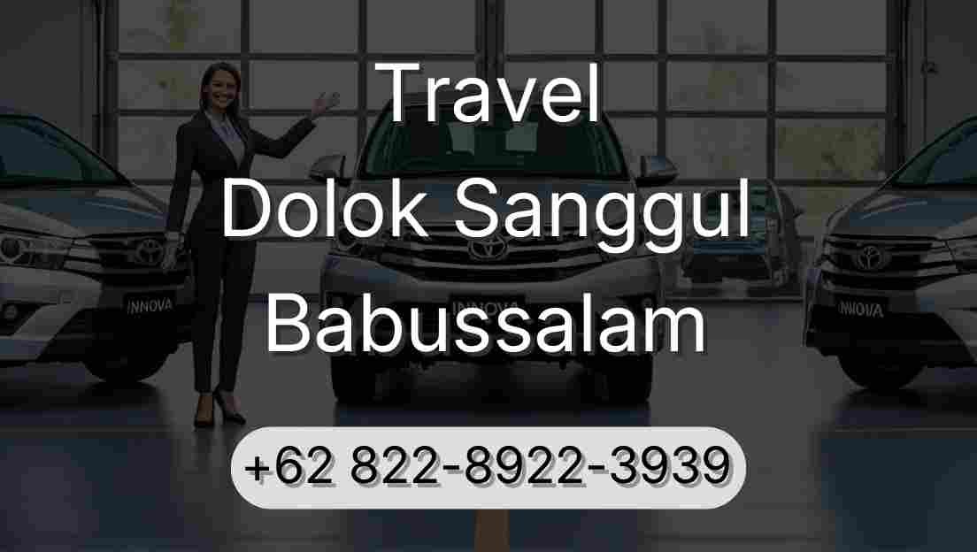 Travel Dolok Sanggul Babussalam