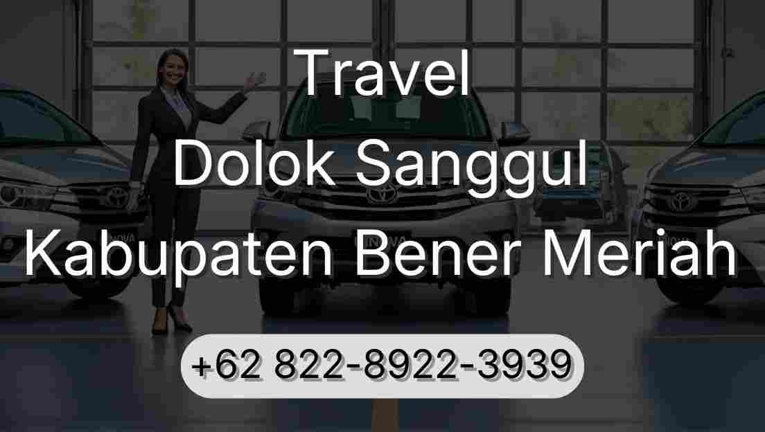 Travel Dolok Sanggul Kabupaten Bener Meriah
