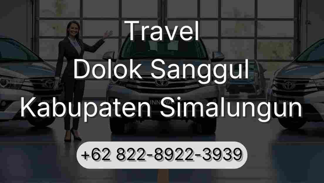 Travel Dolok Sanggul Kabupaten Simalungun