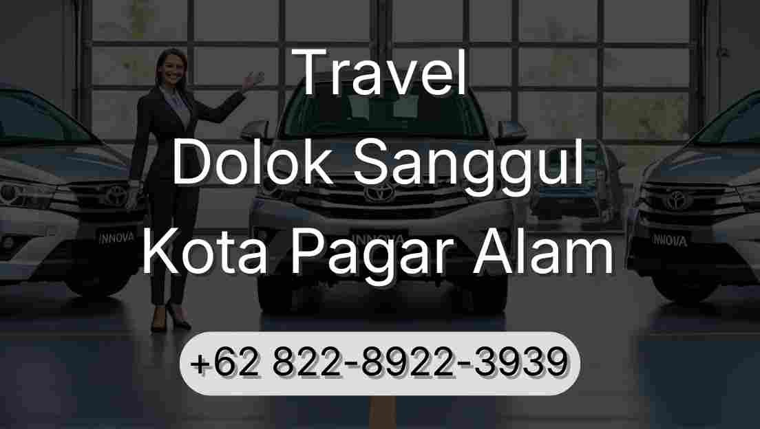 Travel Dolok Sanggul Kota Pagar Alam