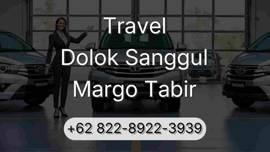Travel Dolok Sanggul Margo Tabir