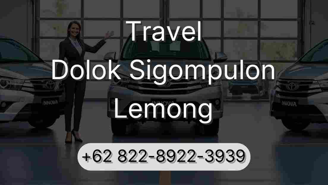 Travel Dolok Sigompulon Lemong