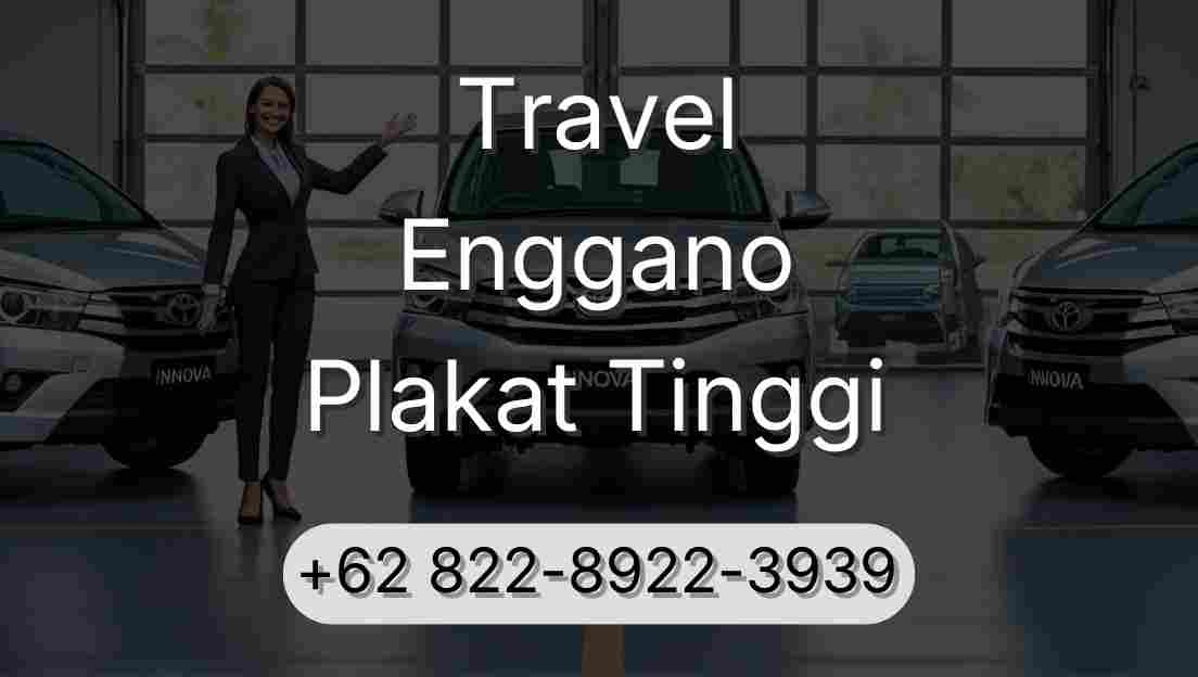 Travel Enggano Plakat Tinggi