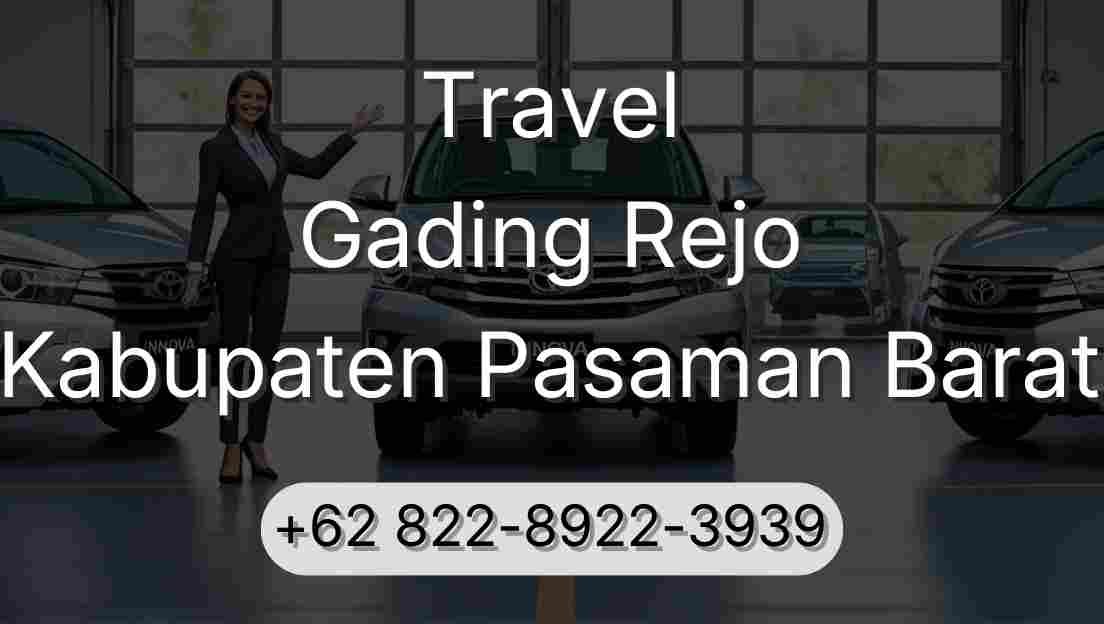 Travel Gading Rejo Kabupaten Pasaman Barat