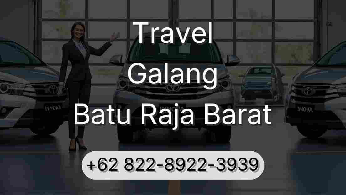 Travel Galang Batu Raja Barat