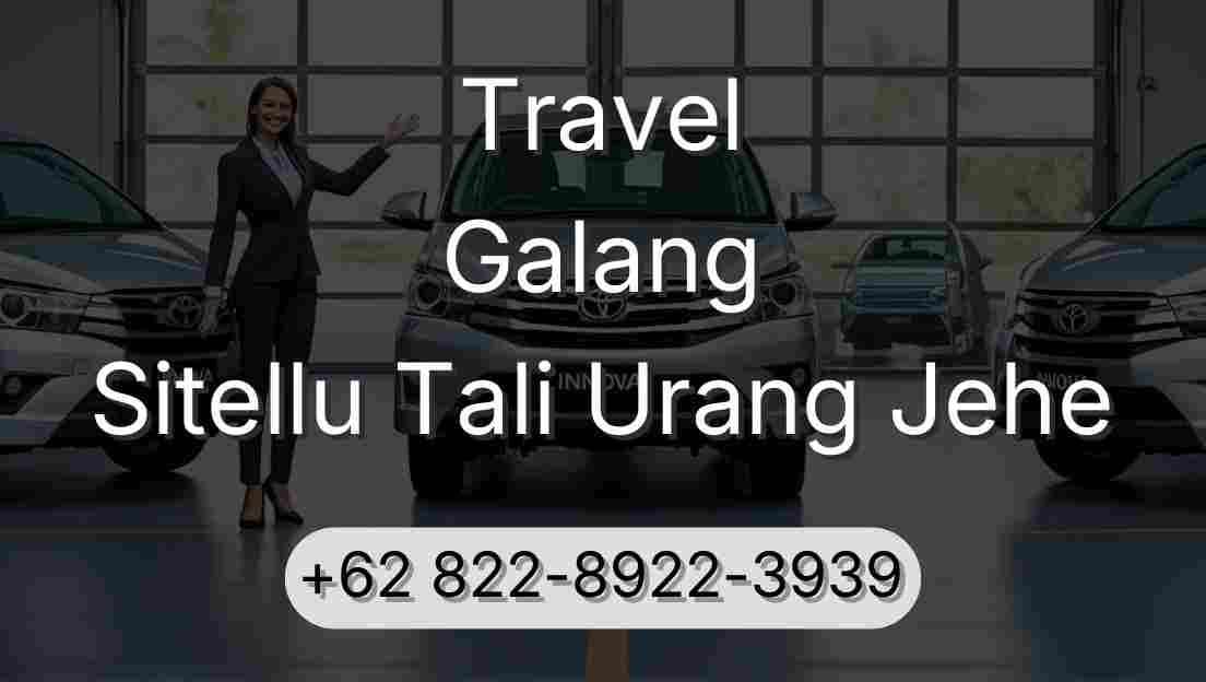 Travel Galang Sitellu Tali Urang Jehe
