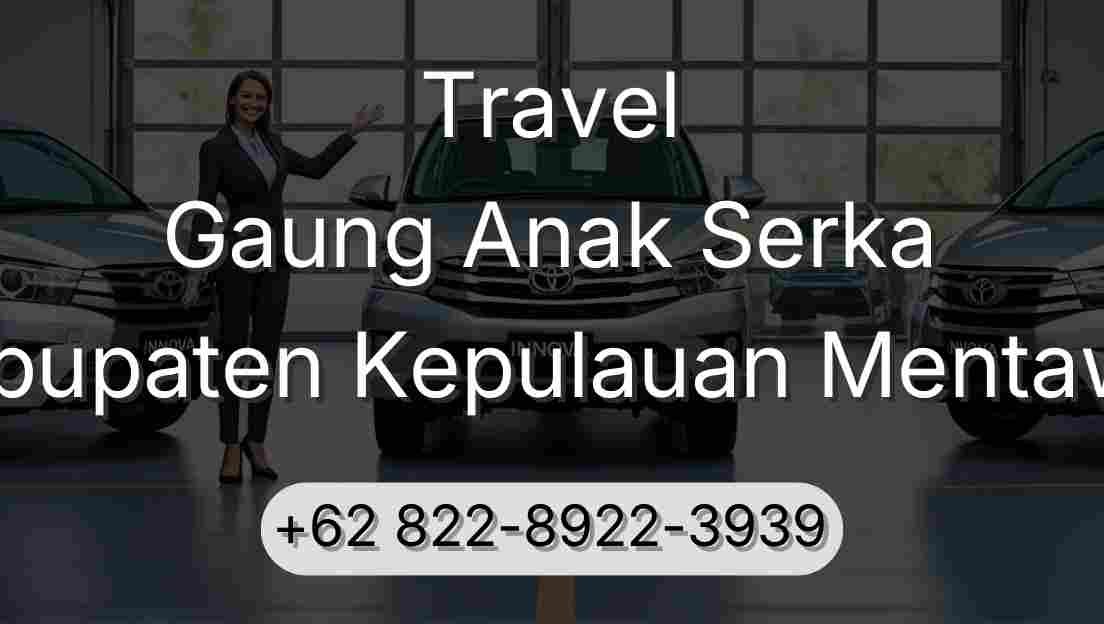 Travel Gaung Anak Serka Kabupaten Kepulauan Mentawai