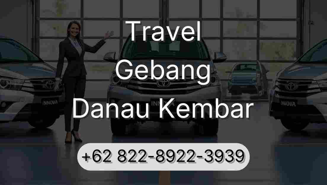 Travel Gebang Danau Kembar