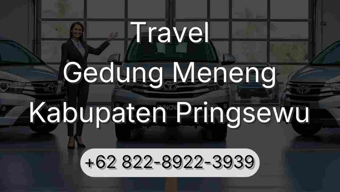 Travel Gedung Meneng Kabupaten Pringsewu