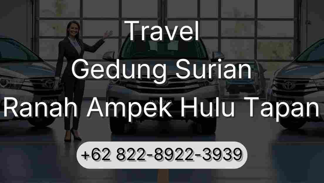 Travel Gedung Surian Ranah Ampek Hulu Tapan