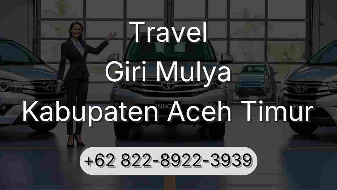 Travel Giri Mulya Kabupaten Aceh Timur