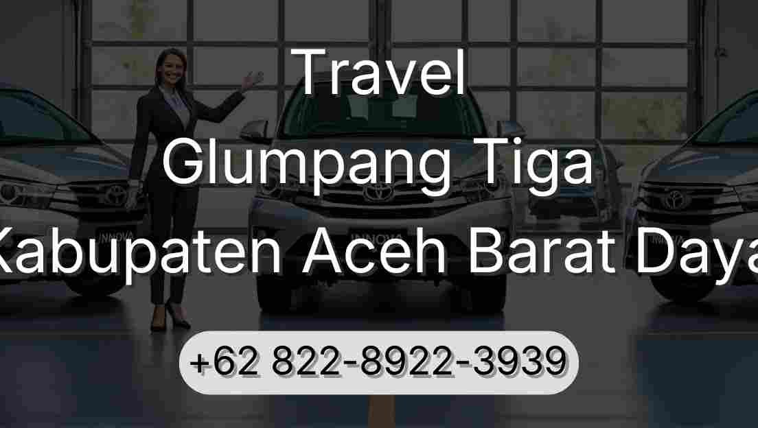 Travel Glumpang Tiga Kabupaten Aceh Barat Daya